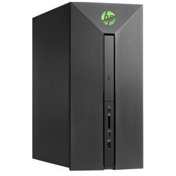 HP Pavilion Power 580-102ur(2MJ33EA)( AMD Ryzen 5 1400(3.2Ghz), 8192Mb, 1000Gb, DVDrw, Ext:AMD Radeon RX 580(4096Mb), Black, Green, W10 + USB KBD, USB MOUSE)