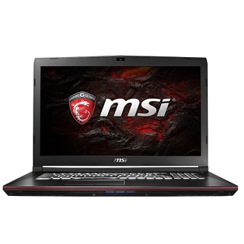 MSI GP72 7RD(Leopard)(9S7-179993-215) 17.3'' FHD(1920x1080) nonGLARE,  Intel Core i7-7700HQ 2.80GHz Quad,  8GB,  1TB,  GF GTX1050 2GB,  HM175,  DVD-RW,  WiFi,  BT4.2,  1.0MP,  SDXC,  2.70kg,  W10,  1Y,  BLACK