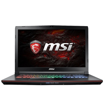 MSI GE72MVR 7RG(Apache Pro) (9S7-179C11-014) 17.3'' FHD(1920x1080) nonGLARE,  Intel Core i7-7700HQ 2.80GHz Quad,  8GB,  1TB+128GB SSD,  GF GTX1070 8GB,  HM175,  noDVD,  WiFi,  BT4.1,  2.0MP,  SDXC,  2.70kg,  W10,  2Y,  BLACK