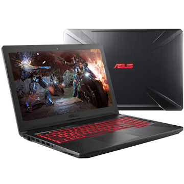 ASUS ROG FX504GD (90NR00J3-M17800) Intel i5 8300H, 12Gb, 1Tb+PCIEG3x2 NVME 128G M.2 SSD, No ODD, 15.6