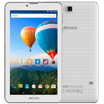 Archos 70 Xenon Color 3G (503179) 7'', 1024 x 600 IPS, 1GB, 8GB, Mediatek MT8312 4 core 1.3Ghz, 2xSIM, Micro USB, MicroSD, Camera, Wi-Fi, BT, 2500mAh, Android 5.1.1 Lollipop