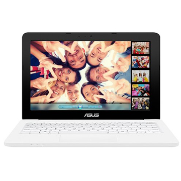 Asus E202SA-FD0016T (90NL0051-M06690) Celeron N3050, 4Gb, 500Gb, Intel HD Graphics, 11.6" HD (1366x768), Windows 10, white, WiFi, BT, Cam
