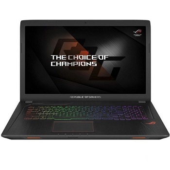 ASUS ROG GL753VD (90NB0DM2-M05140)(Intel i7 7700HQ,  8GB,  1TB+128GB SSD,  DVD Super Multi,  17.3