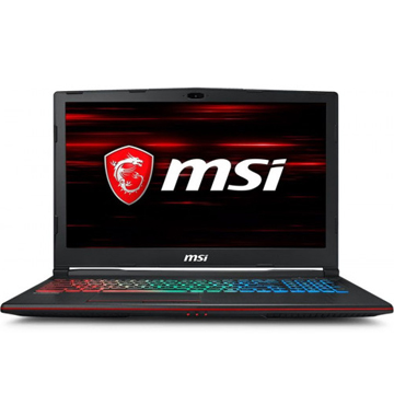 MSI GP63 Leopard 8RE-468RU (9S7-16P522-468) Intel Core i7 8750H (2.2Ghz), 16384Mb, 1000+128Gb SSD, noDVD, 15.6