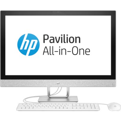 HP Pavilion 27 I 27-r107ur (4GX64EA) Intel Core i3 8100T (3.1Ghz), 8192Mb, 1000Gb, noDVD, 27